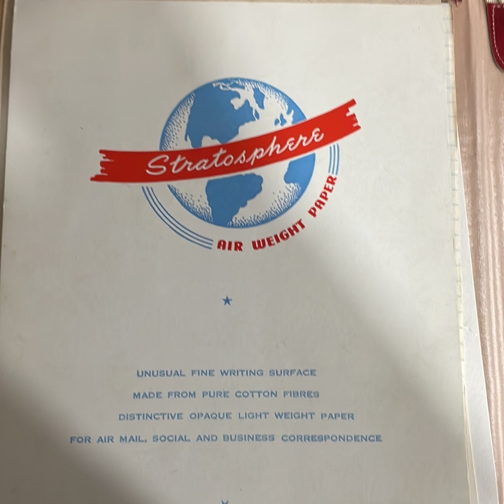 Vintage Red leather notebook set - Picture 5 of 6